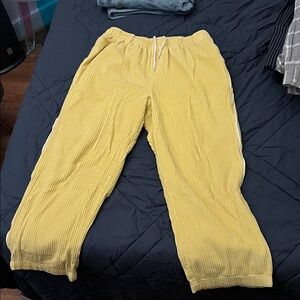 Urban Outfitters Cream Corduroy Pants